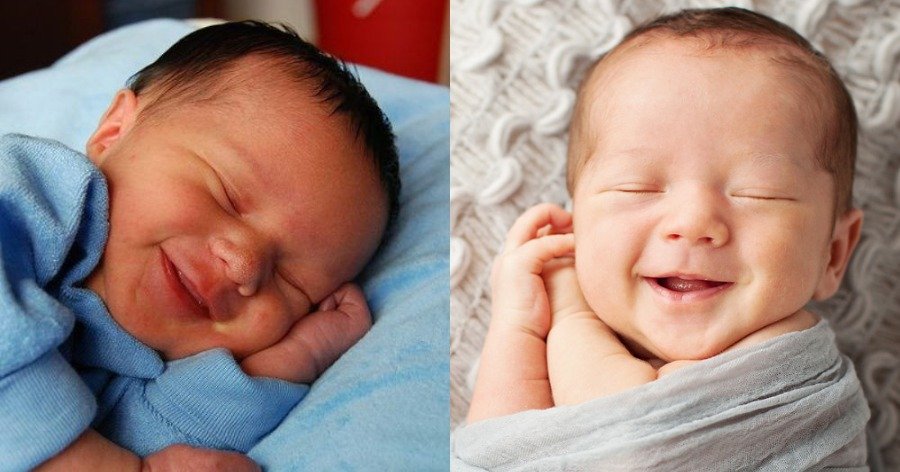 Λιώσαμε: 16 υπέροχες φωτογραφίες νεογέννητων μωρών που χαμογελούν στον ύπνο τους [εικόνες]