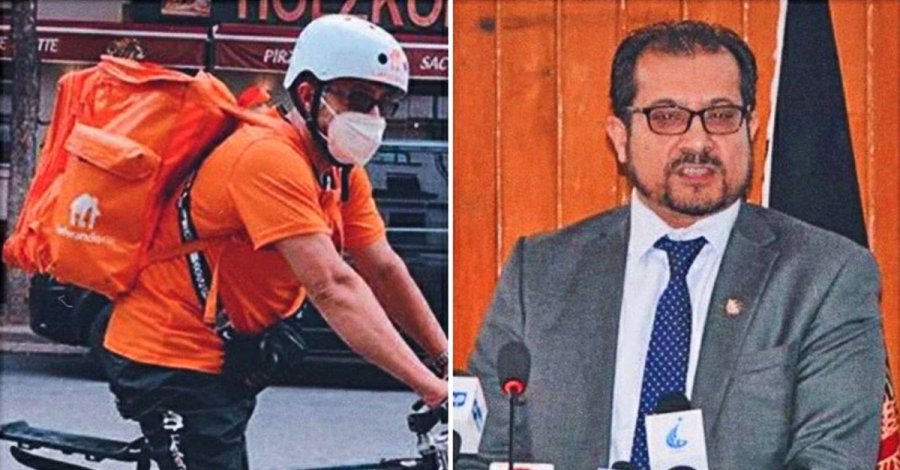 Η απίστευτη ιστορία Αφγανού υπουργού, που έγινε διανομέας με ποδήλατο στη Γερμανία και τώρα τον κάνουν μάνατζερ
