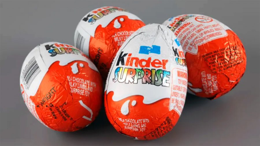 Αποσύρονται από την αγορά σοκολατένια αυγά «Kinder» λόγω σαλμονέλας