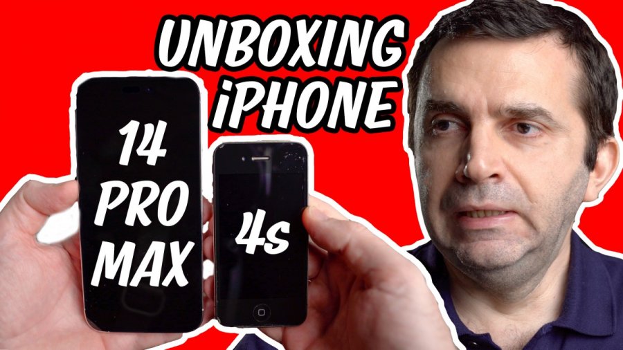 iPhone 14 Pro Max: Unboxing, setup και μια αναπάντεχη σύγκριση με το… iPhone 4s [βίντεο]