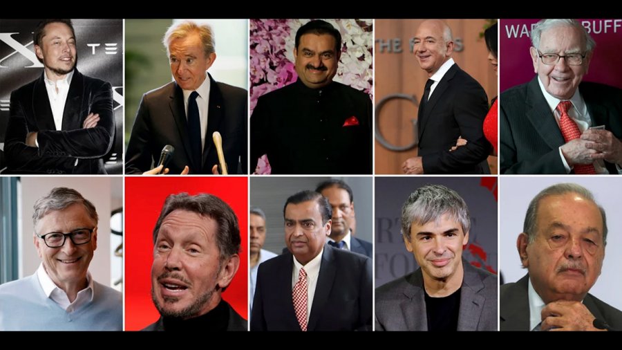 Αυτοί είναι οι 10 πλουσιότεροι άνθρωποι στον κόσμο -Δισεκατομμύρια που ζαλίζουν