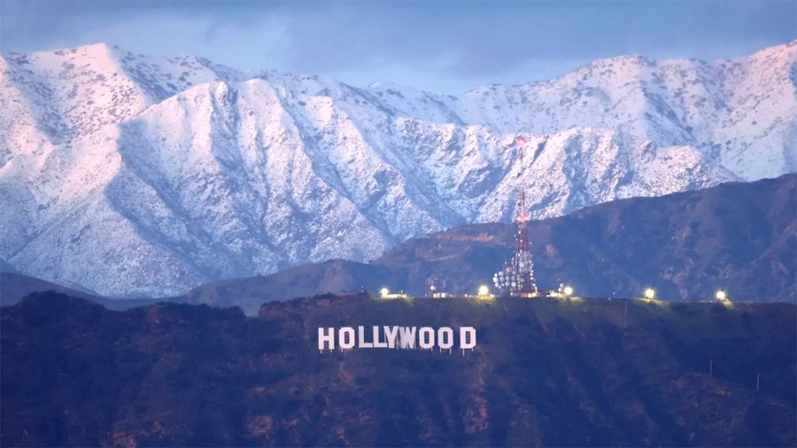 Καλιφόρνια: Πρωτοφανείς χιονοπτώσεις στο Χόλιγουντ -Εικόνες που βλέπει κανείς «μια φορά σε κάθε γενιά»