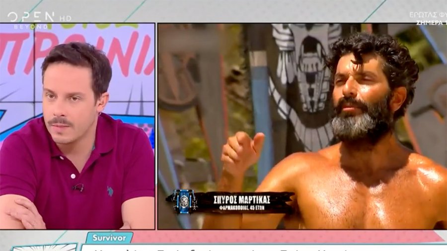 Σάλος με τον Σπύρο Μαρτίκα: «Η ντροπή της ελληνικής τηλεόρασης, δεν θέλω να τον ξαναδώ μετά από αυτό που είπε»