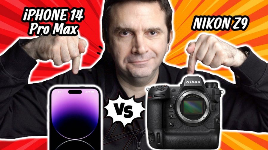 Σύντομο συγκριτικό:  Nikon Z9 vs iPhone 14 ProMax: Ουάου μεν, αλλά… [βίντεο]