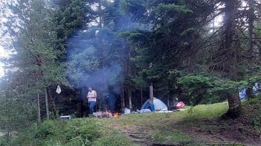 Πίνδος: Εκδρομείς άναψαν φωτιά για μπάρμπεκιου στη Βάλια Κάλντα [εικόνες]