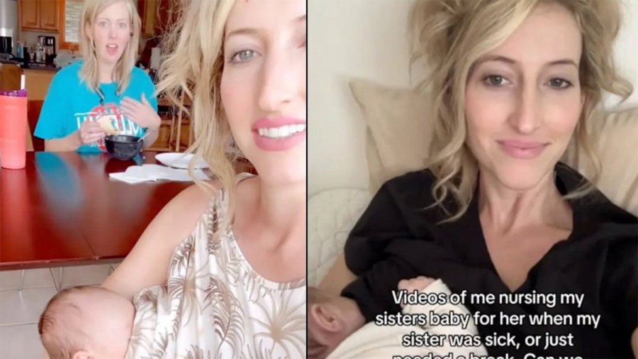 Influencer θηλάζει το μωρό της αδελφής της και διχάζει το TikTok -Viral το βίντεο, άνοιξε ολόκληρη συζήτηση