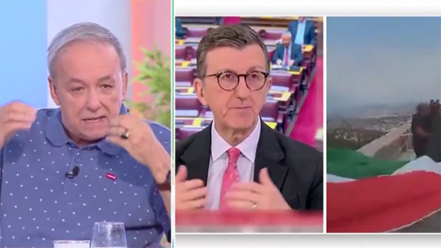 «Πρέπει να είσαι πολύ μεγάλη πατσαβούρα!»: Μαλλιά-κουβάρια Μικρούτσικος – Πορτοσάλτε στον αέρα του Mega